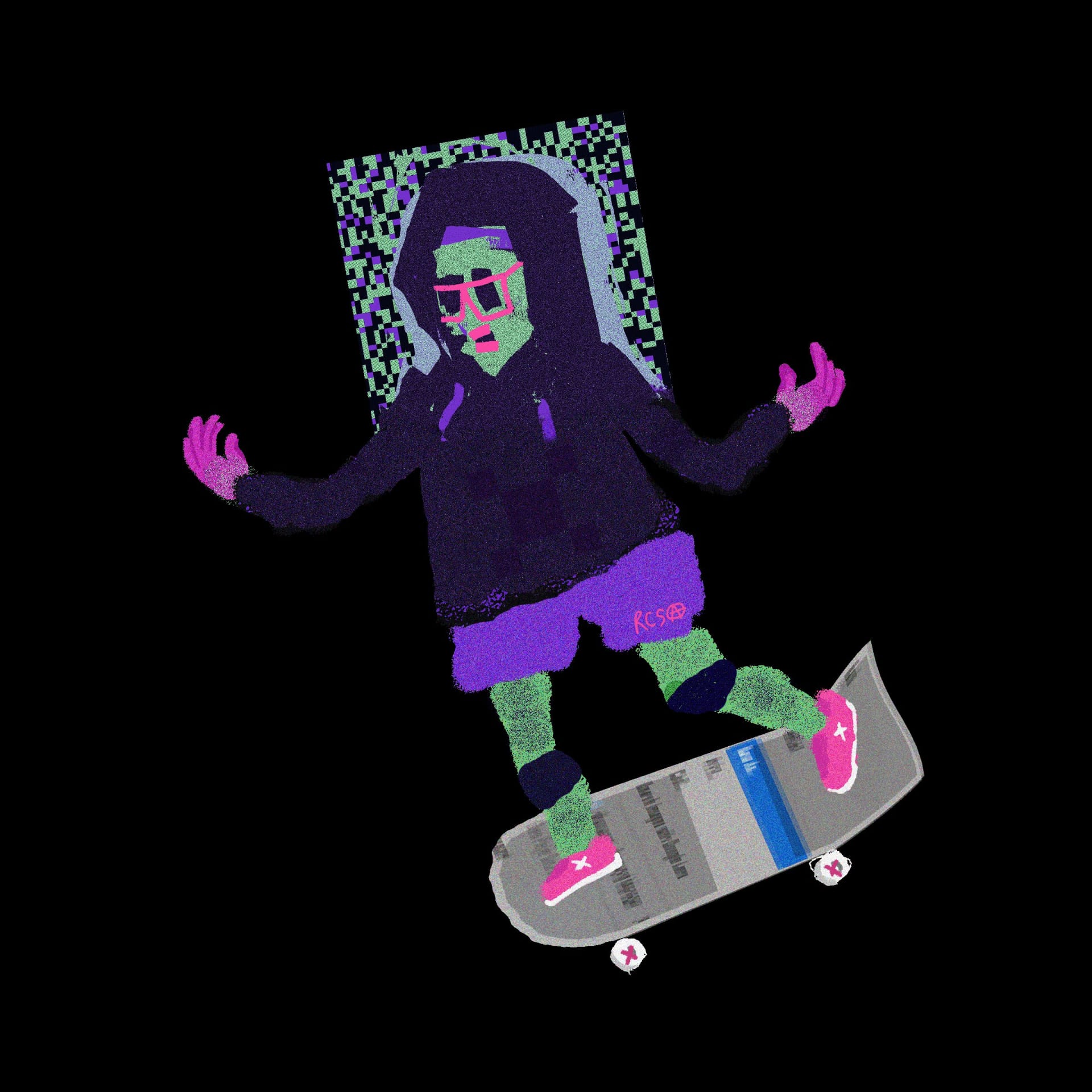 Right-click and Save As guy sk8r (Transparent)