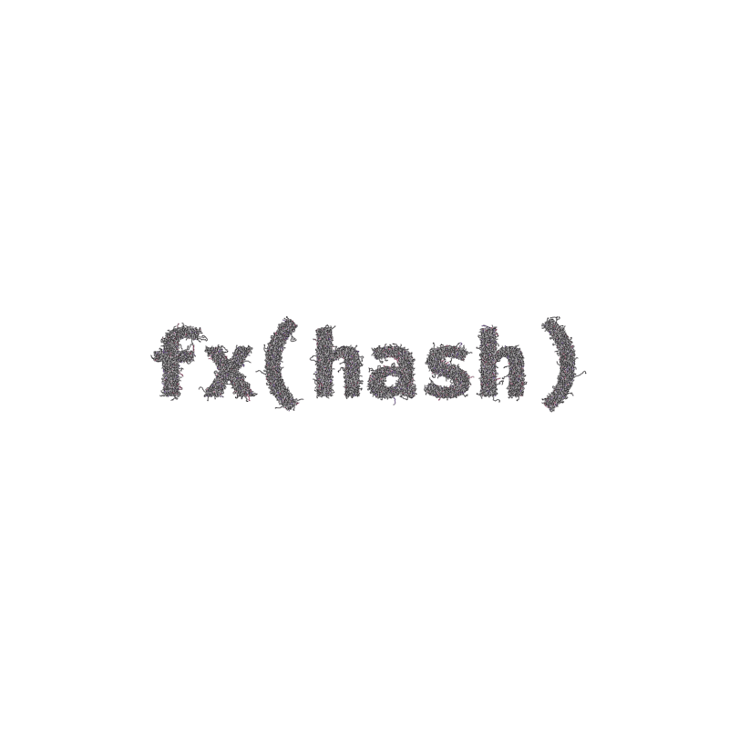FXHASH Generative Logo #2